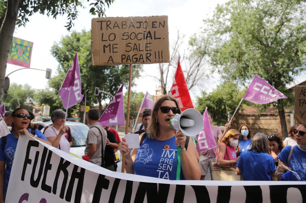 Movilización de la plantilla de Grupo 5