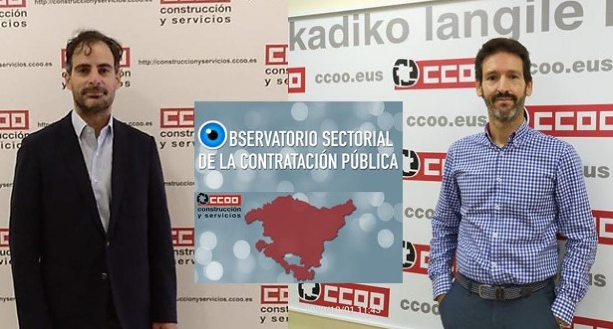 CCOO de Construcción y Servicios presenta en Euskadi el Observatorio Sectorial de la Contratación Pública