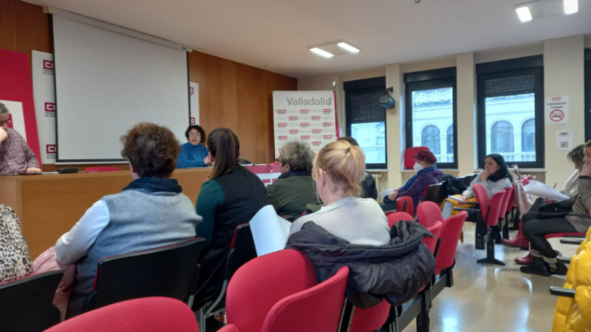 Asamblea con la RLPT de la Ayuda a Domicilio de Castilla y León