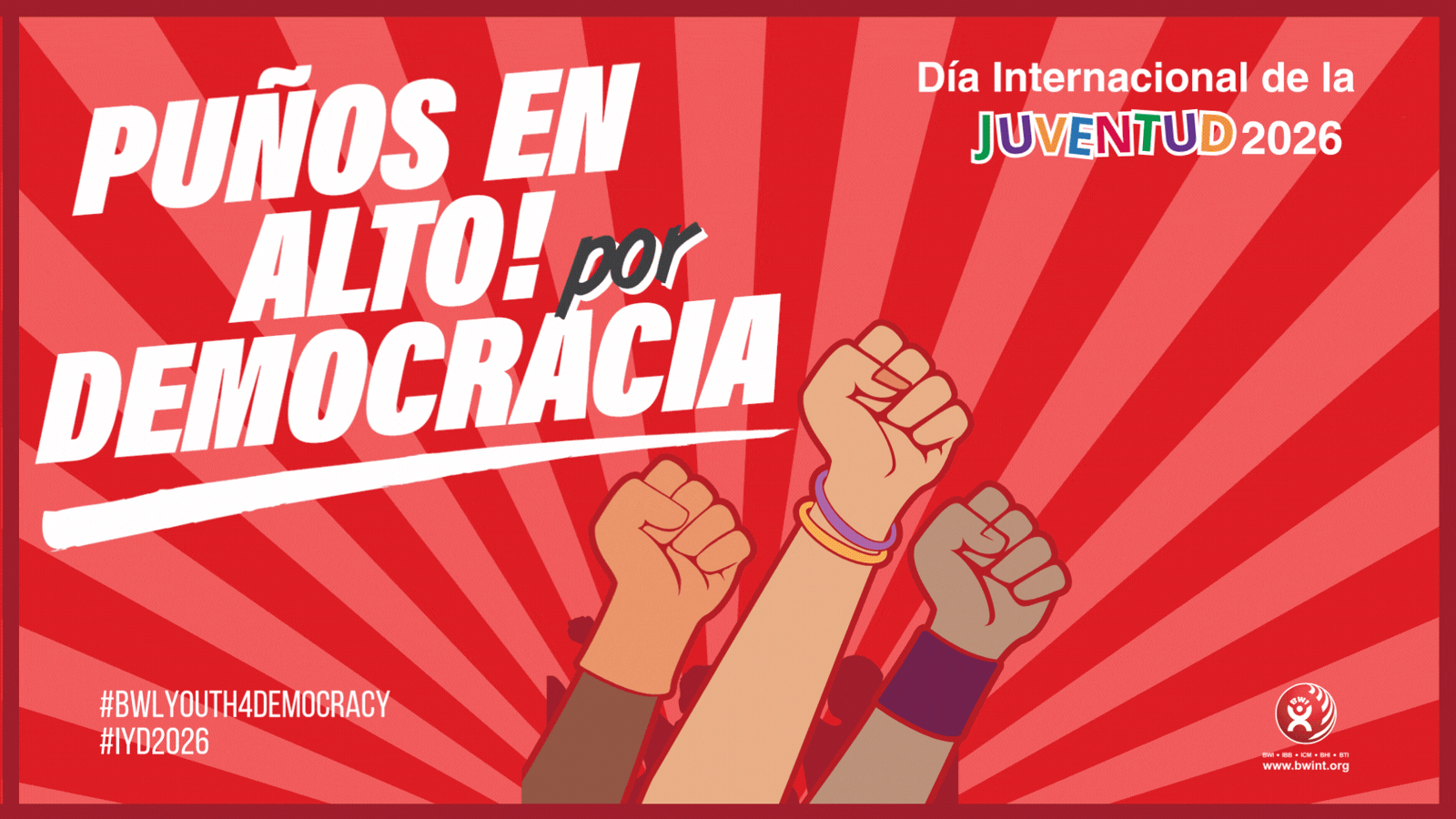 CCOO del Hábitat se suma al llamamiento internacional de la BWI para defender la democracia y los derechos de la juventud trabajadora