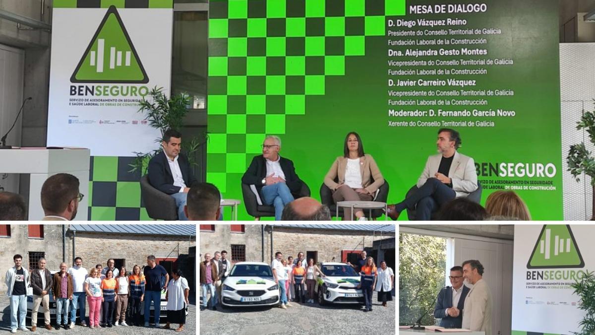 Nace BENSEGURO, un proxecto pioneiro en España para reducir a sinistralidade na construción galega