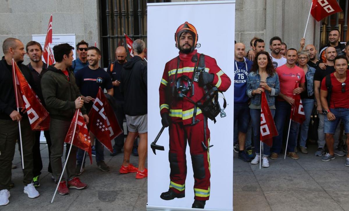 La plantilla responsable de la conservación de la Calle 30 se moviliza por sus derechos