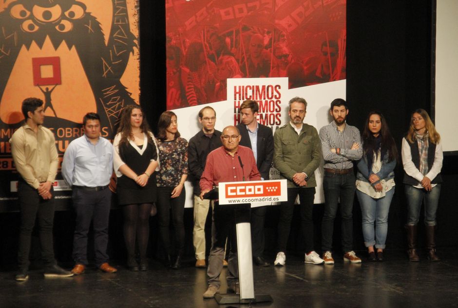 Asamblea en CCOO de Madrid Día Internacional de la Seguridad y la Salud en el trabajo