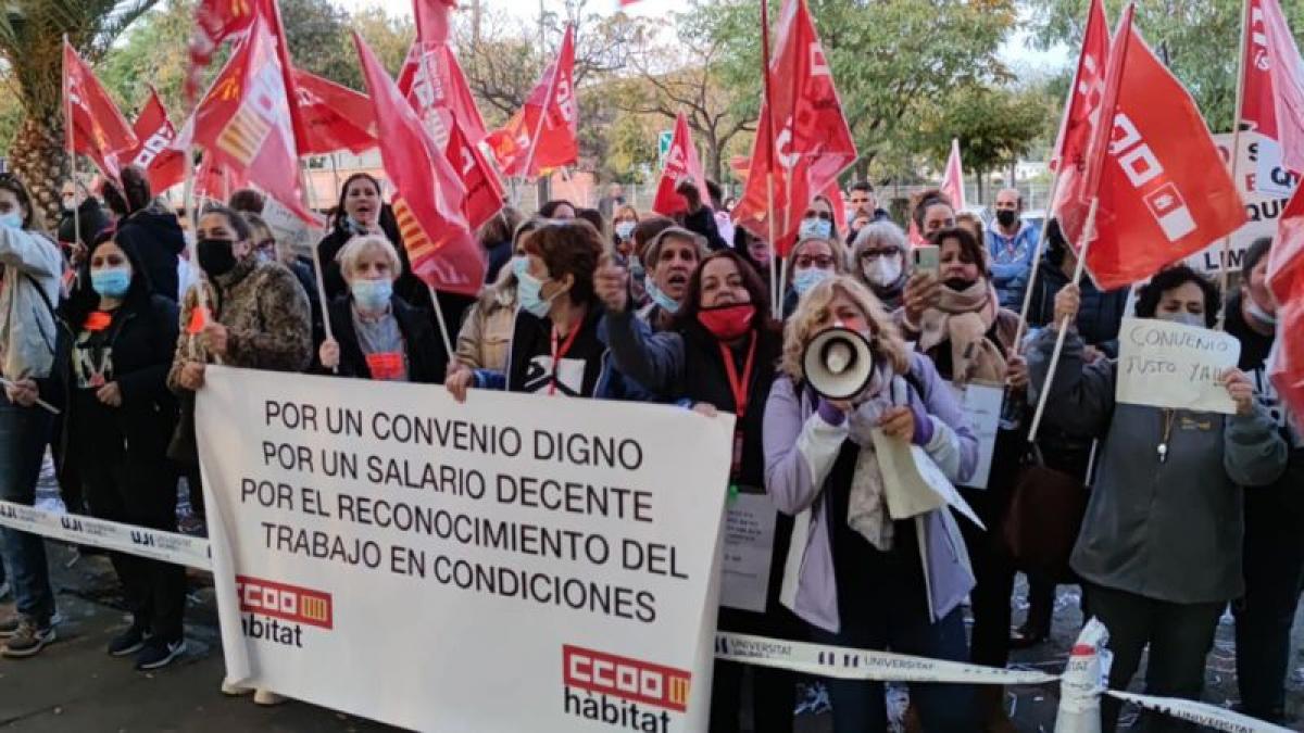 CCOO de l'Hàbitat del País Valencià signarà el conveni de neteja a Castelló