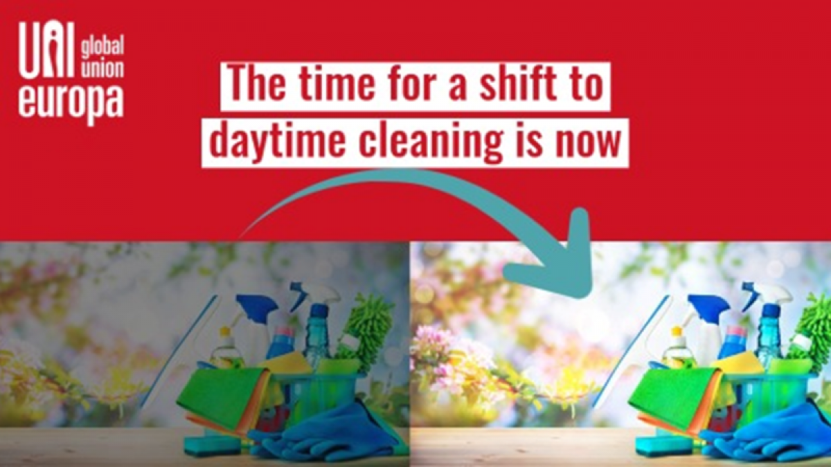 Los interlocutores sociales europeos piden a las instituciones de la UE que lideren el camino hacia el desarrollo de la limpieza en horario diurno
