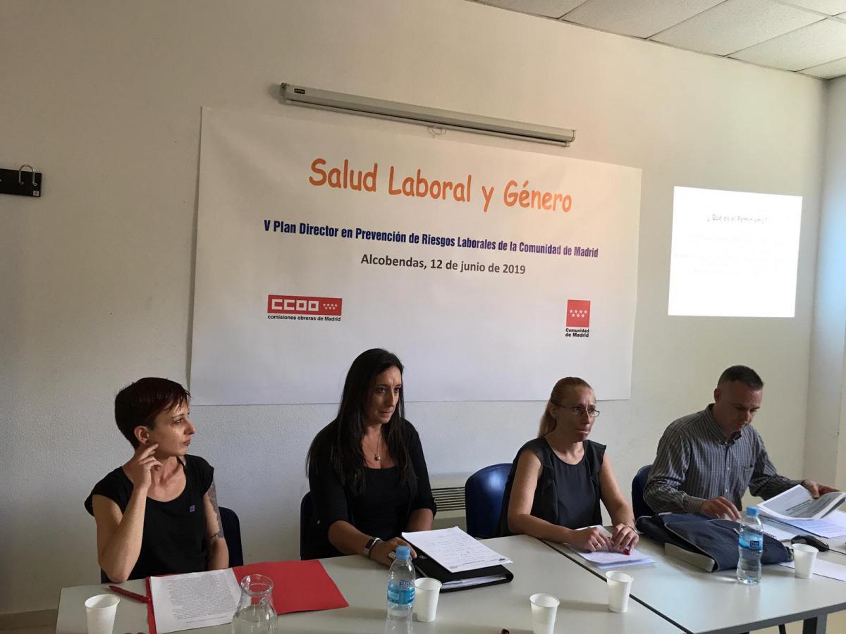 Jornada Salud laboral y género, en Alcobendas