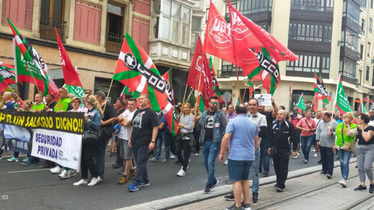 Manifestacin Seguridad Privada Euskadi