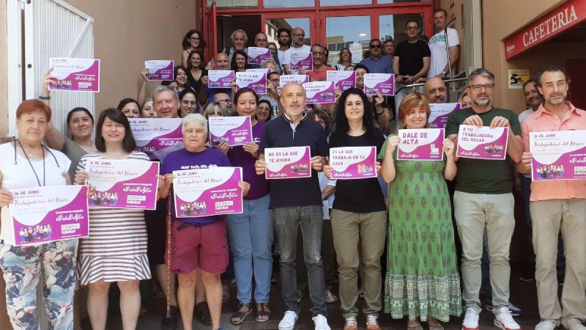 CCOO de l'Hàbitat del País Valencià reclama mesures per a combatre l'economia submergida de les treballadores de la llar