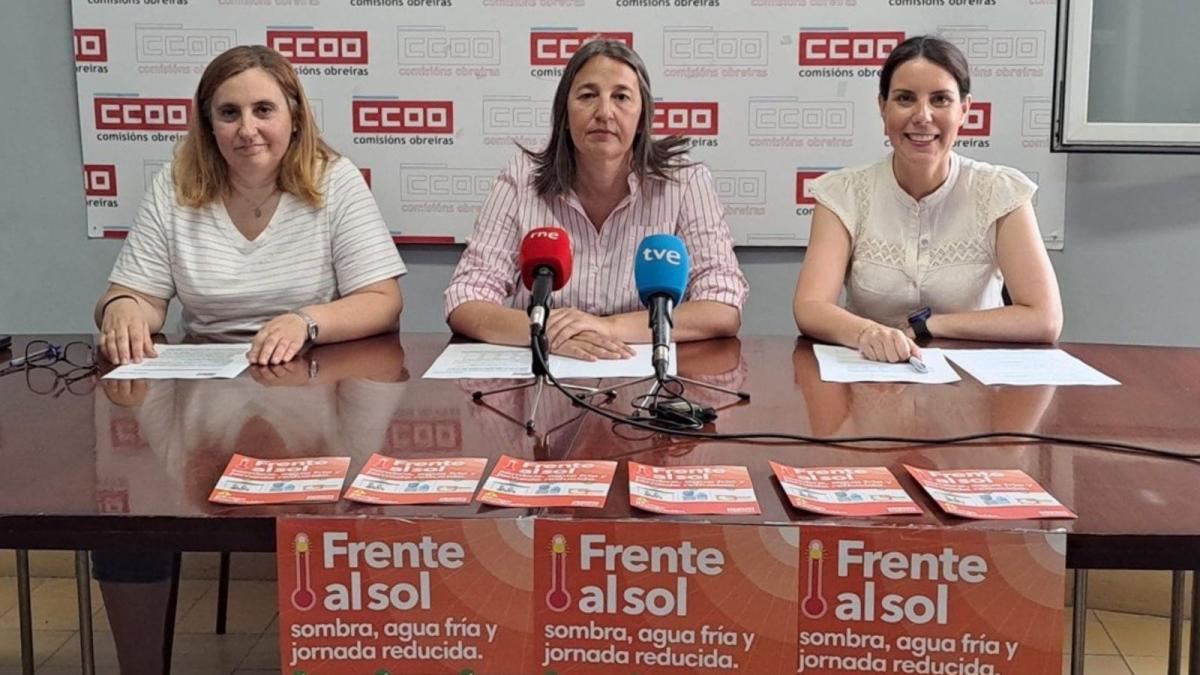 CCOO del Hábitat presenta su campaña contra el calor extremo en Galicia