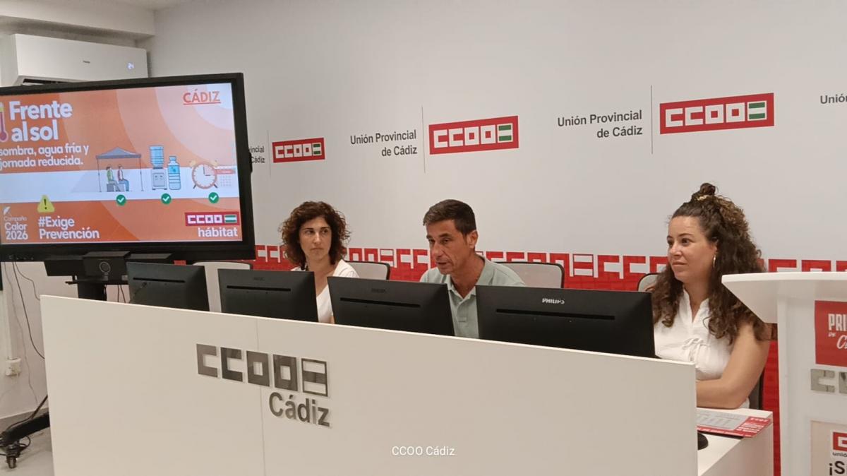 ccoo del hábitat cádiz calor