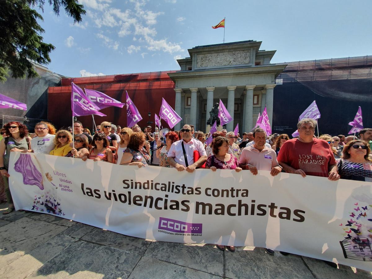 Concentración en repulsa por la última víctima de la violencia machista