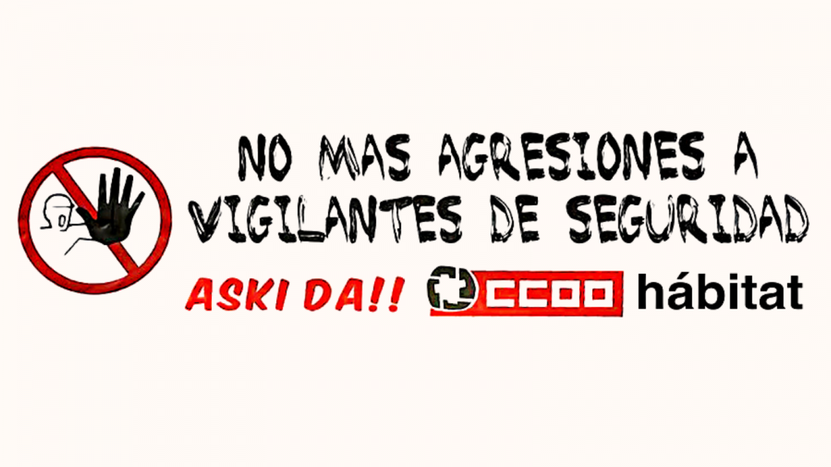 CCOO denuncia la brutal agresión a dos vigilantes de seguridad en la Estación de Urduliz.