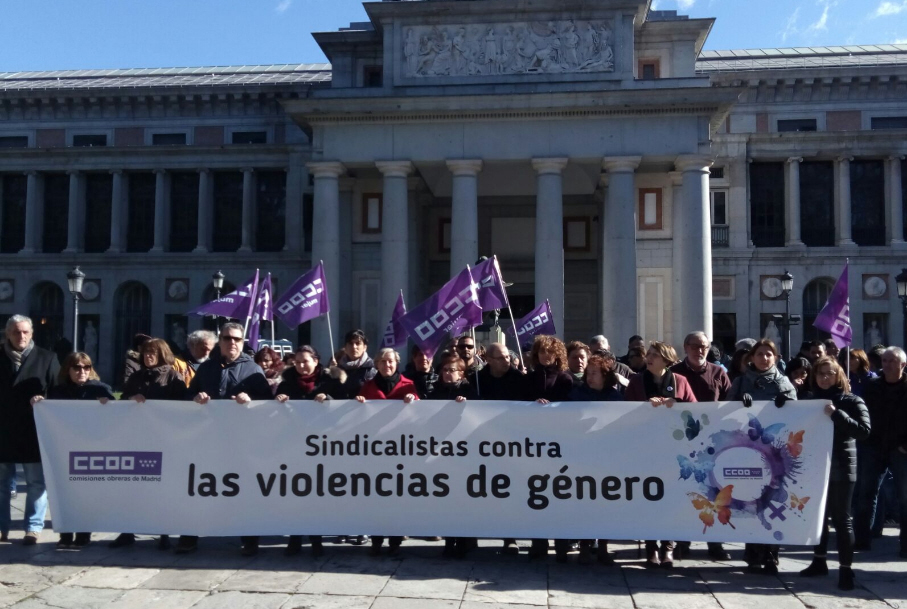 Concentración contra la violencia machista