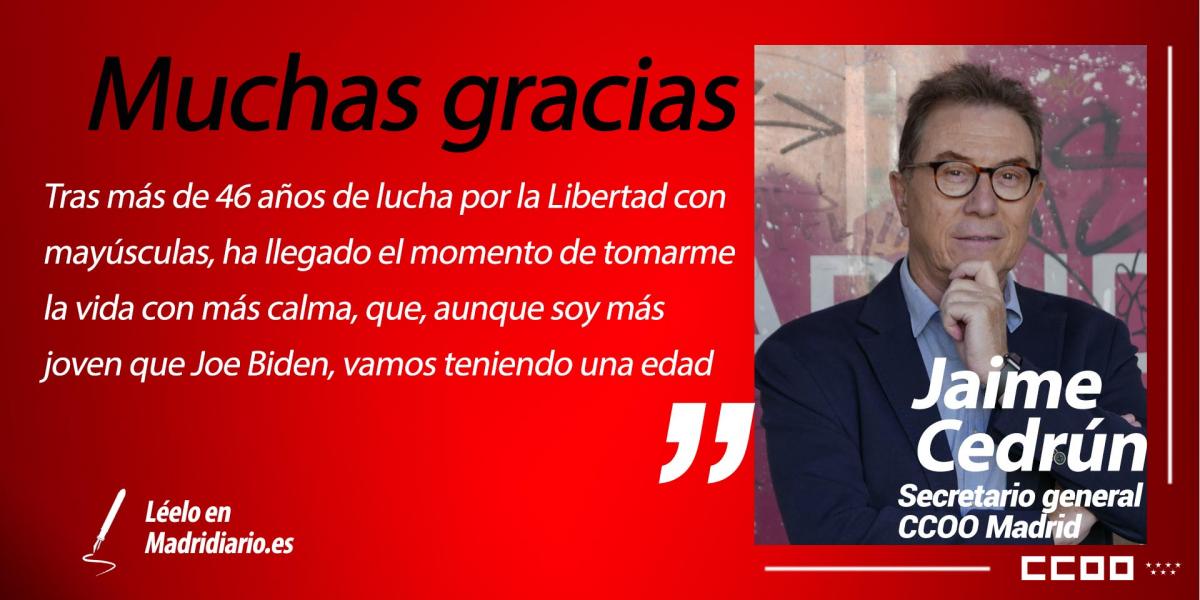 Artículo de Jaime Cedrún del día 1 de junio de 2021