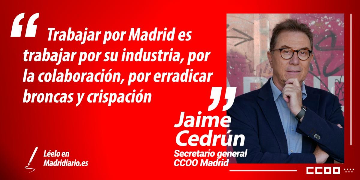 Artículo de opinión de Jaime Cedrún del día 17 de diciembre de 2020