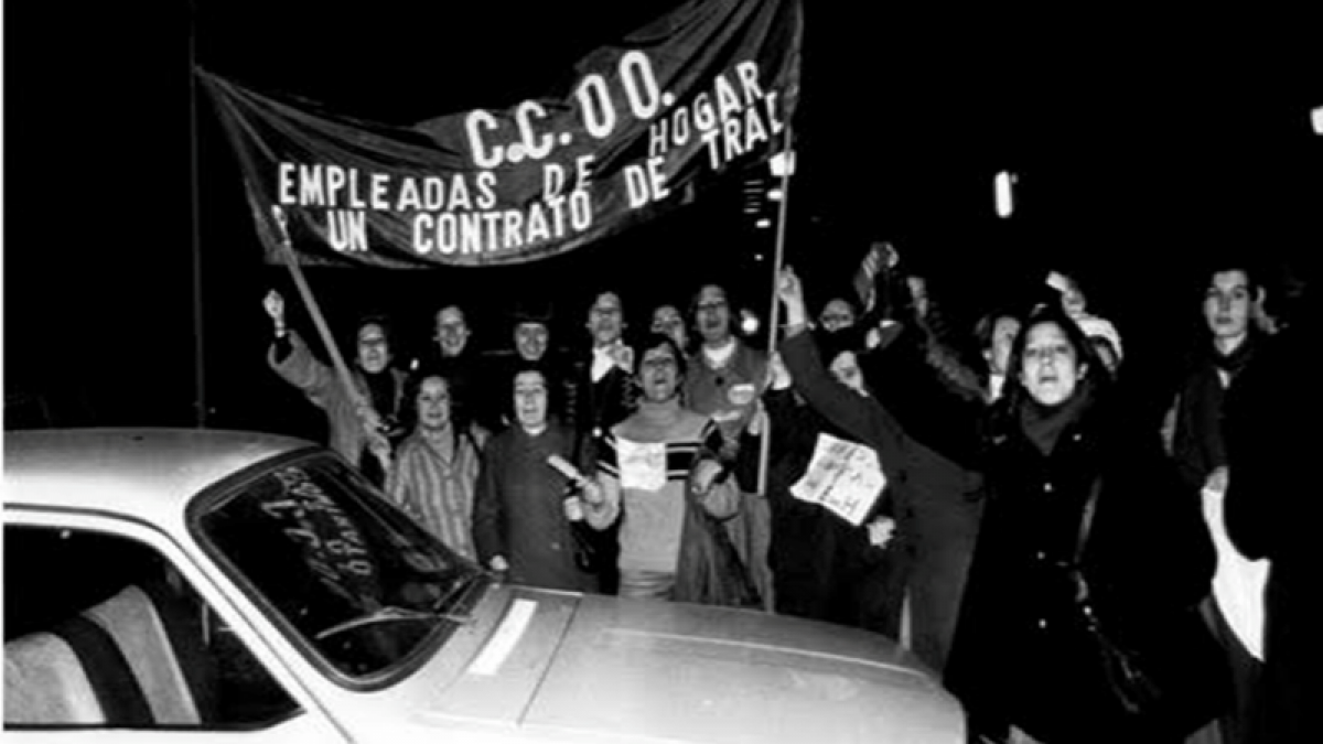 CCOO con las Trabajadoras del Hogar desde los 70'