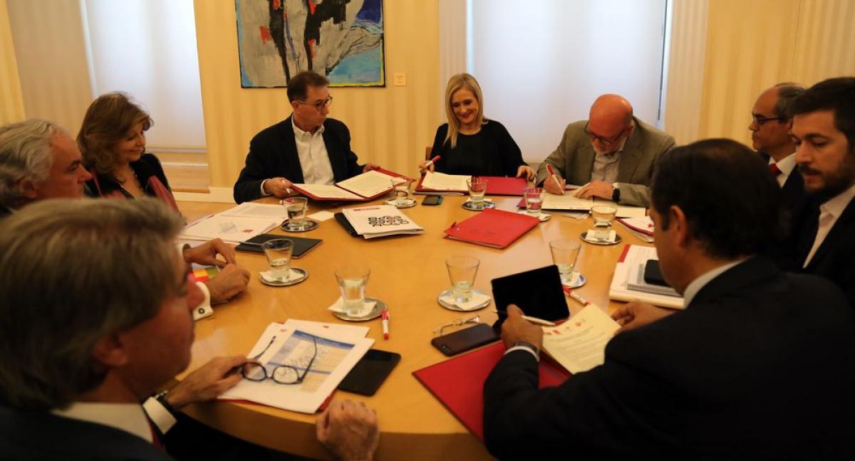Sindicatos, empresarios y Gobierno madrileño constituyen el Consejo para el Diálogo Social