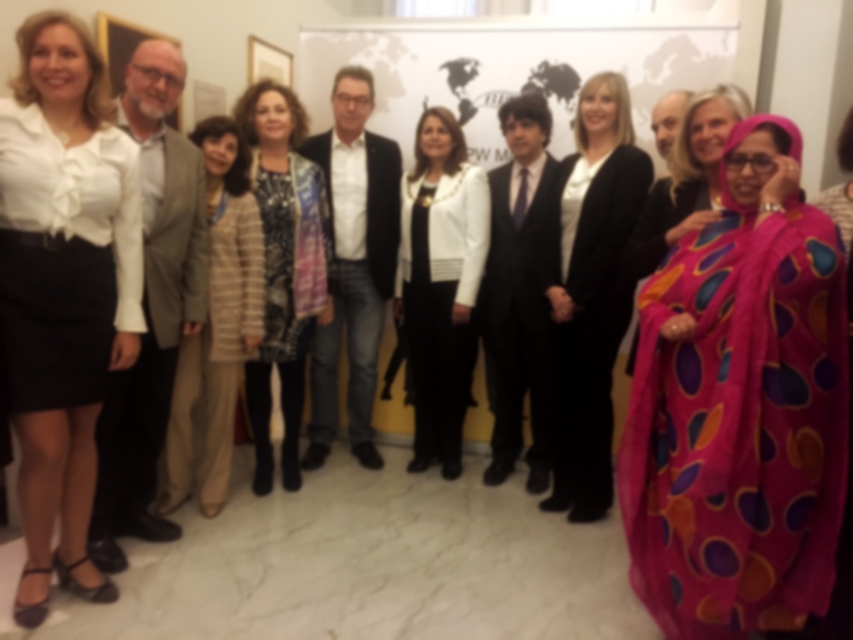 Jaime Cedrún en la presentación de BPW Madrid