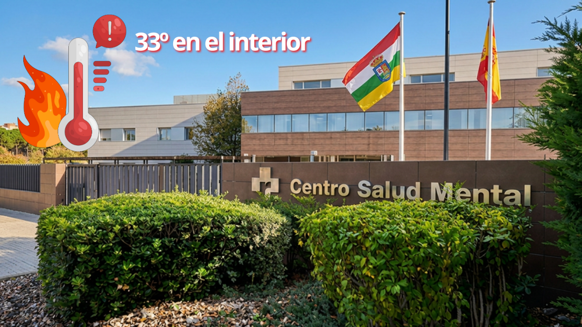 CCOO del Hábitat de La Rioja exige climatización ya en el Centro de Salud Mental de Albelda de Iregua