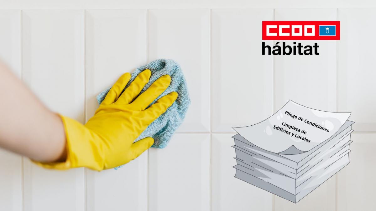 CCOO del Hábitat de Melilla denuncia que algunas de las empresas de limpieza no han aplicado la Tabla Salarial Única que exige el Convenio de Limpieza