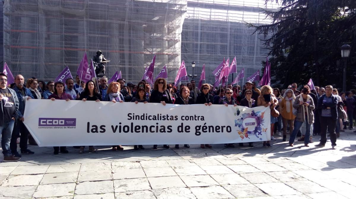 Concentración por el último asesinato machista.