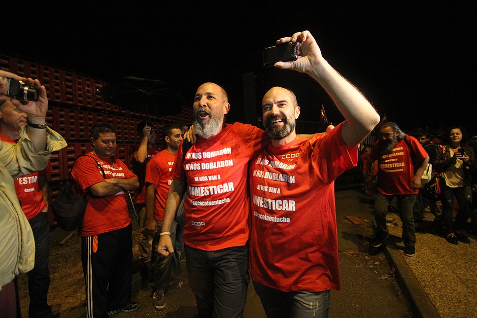 Reapertura de la fábrica de Coca Cola en Fuenlabrada