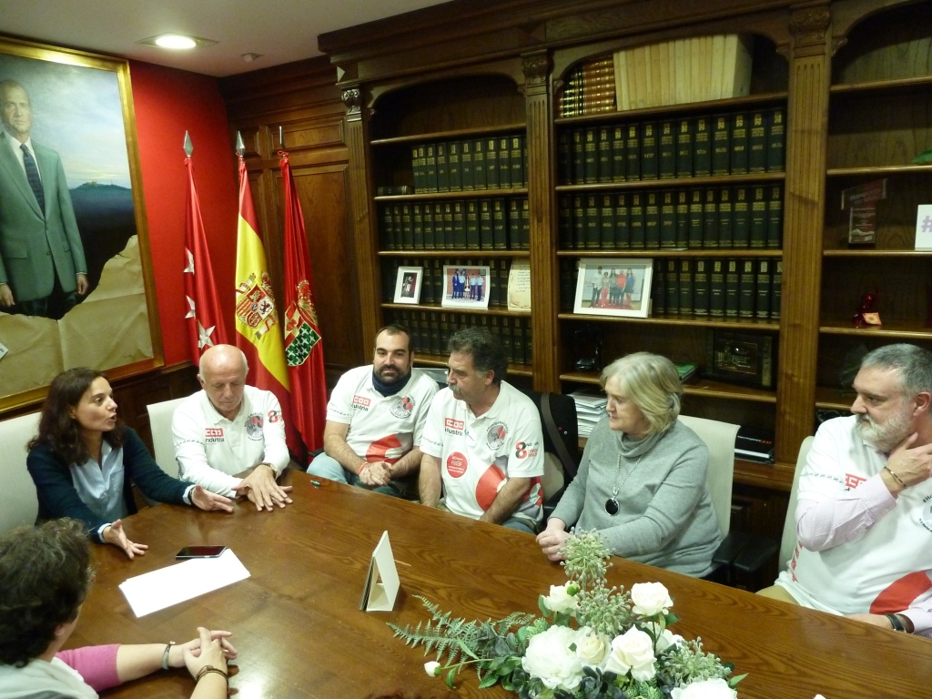 El Ayuntamiento de Getafe inicia una campaña institucional en apoyo a los 8 de Airbus