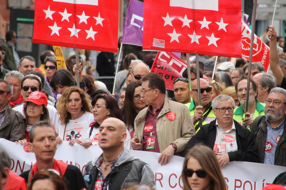 1º de Mayo en Madrid 2015
