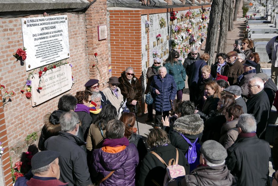 Día de la Mujer Trabajadora 2016 y homenaje a las Trece Rosas