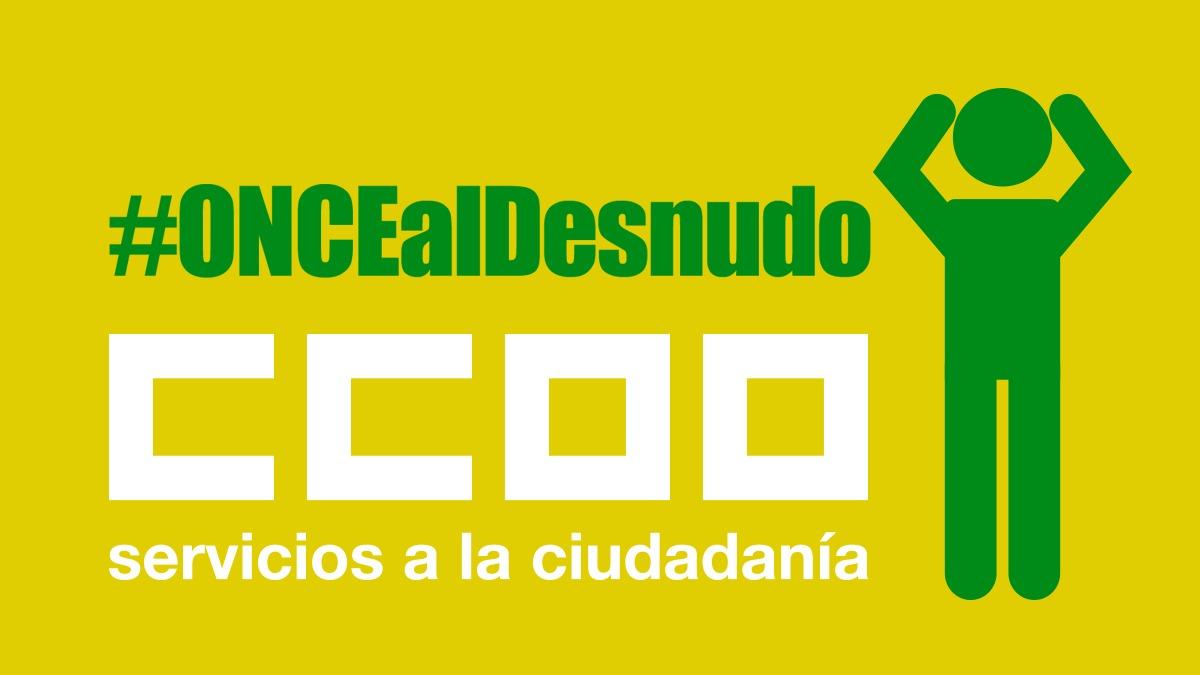 CCOO denuncia la ausencia de un trabajo seguro y saludable en la ONCE
