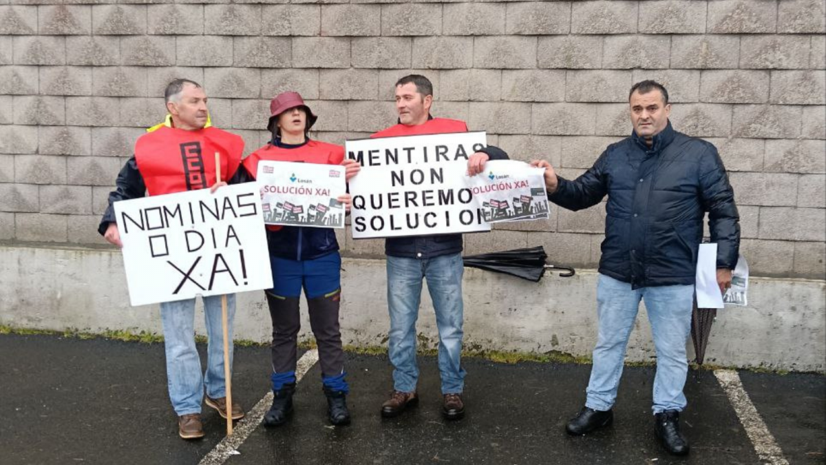 Manifestación Losán Galicia