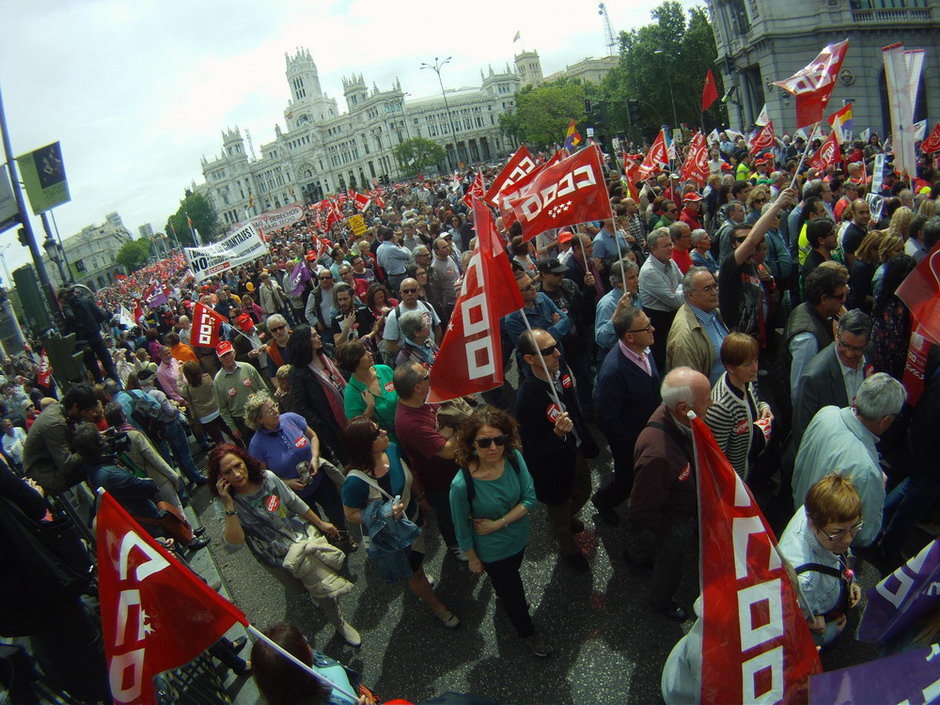 1º de Mayo en Madrid 2015