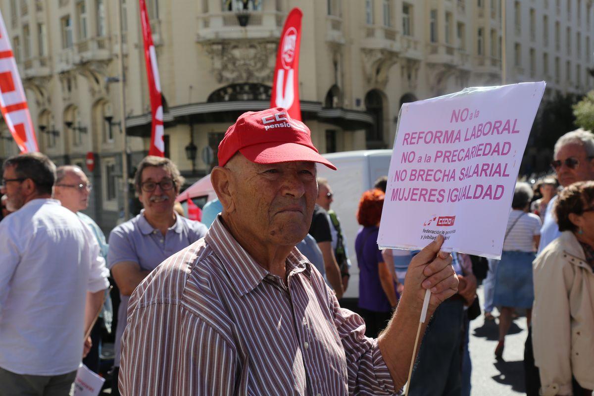 Manifestación por las pensiones presentes y futuras, 1-10-2018