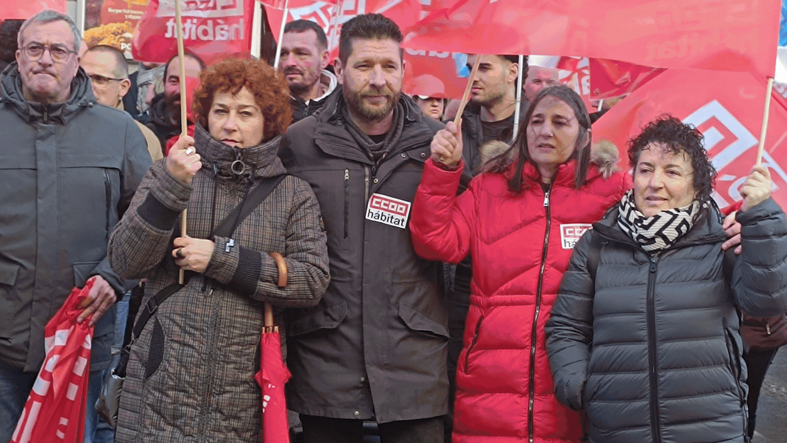CCOO del Hábitat exige soluciones reales para las personas trabajadoras del Grupo Losán: "Basta de impagos y pasividad, exigimos un futuro con empleo y sueldo"