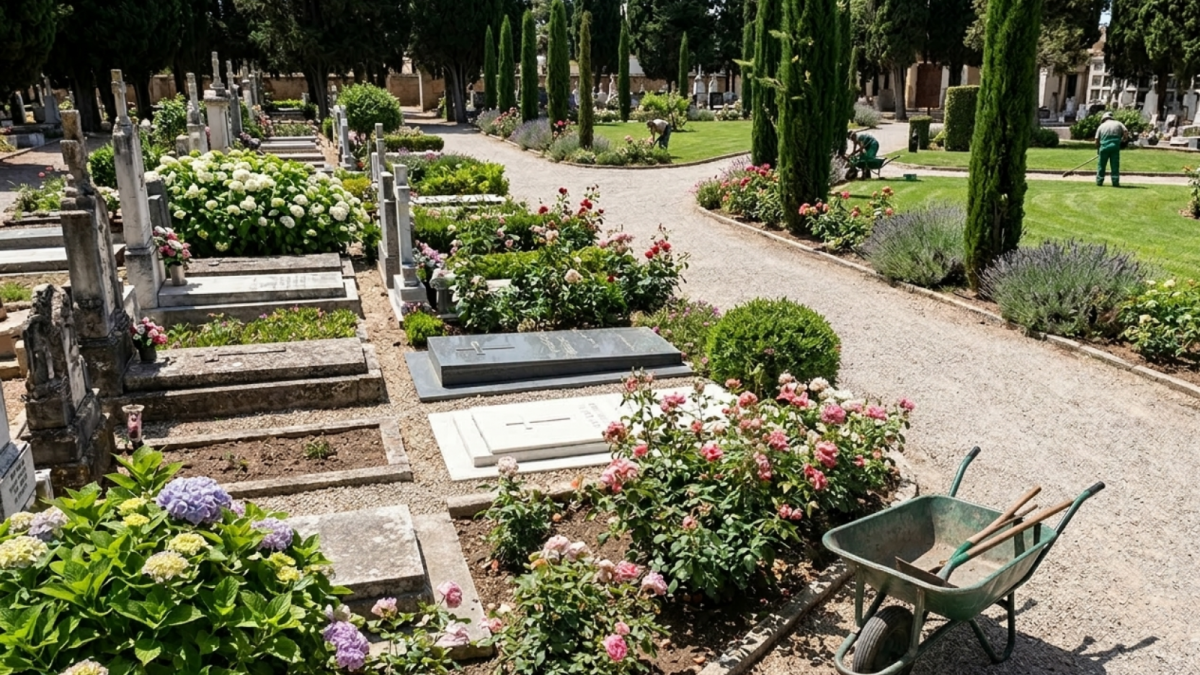 El servicio de jardinería de los cementerios municipales de Madrid anuncia movilizaciones