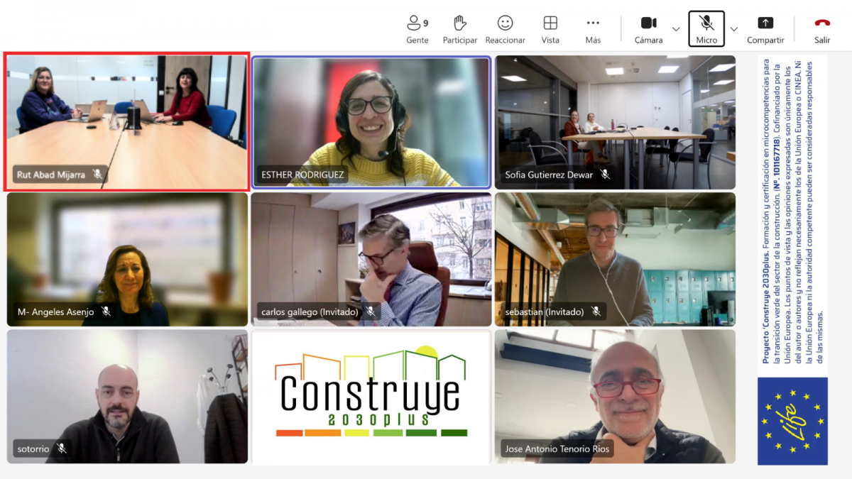 CCOO del Hábitat avanza en la formación clave para la construcción sostenible