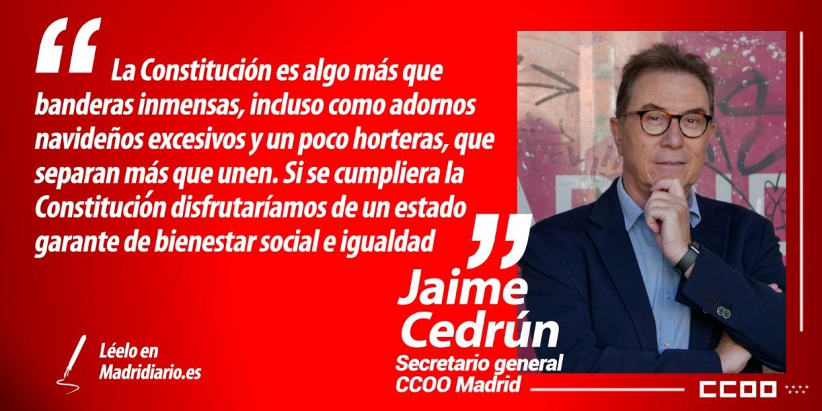Artículo de Jaime Cedrún del día 10 de diciembre de 2020