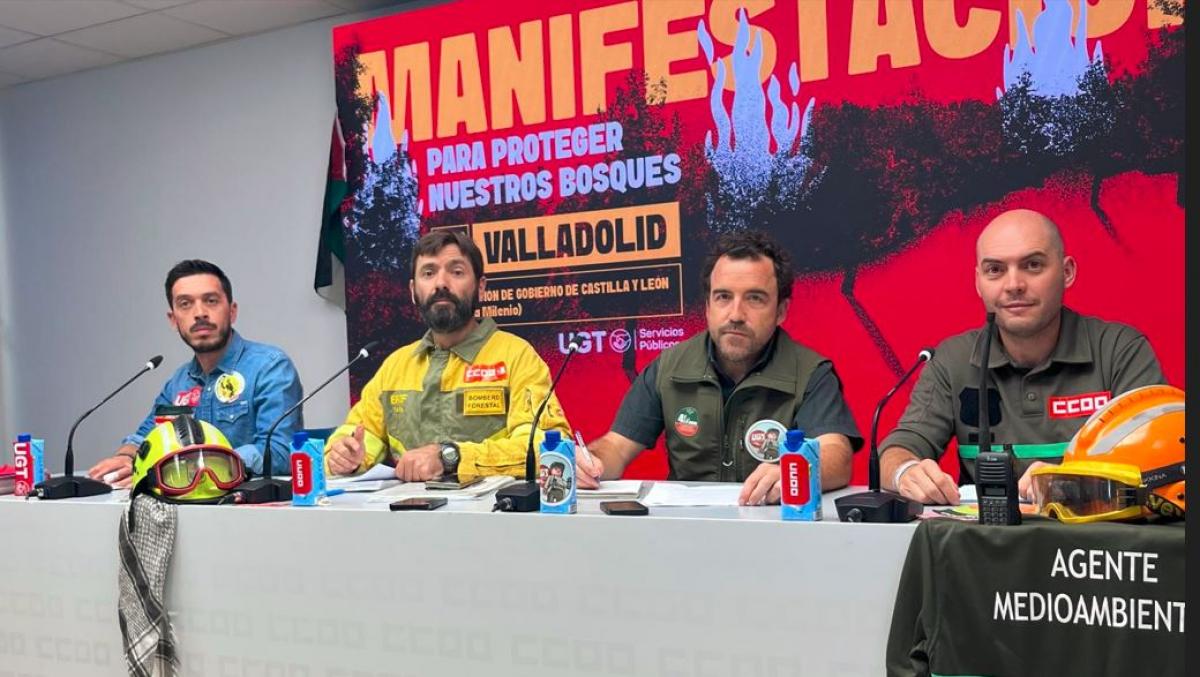 Rueda de Prensa Manifestación Valladolid
