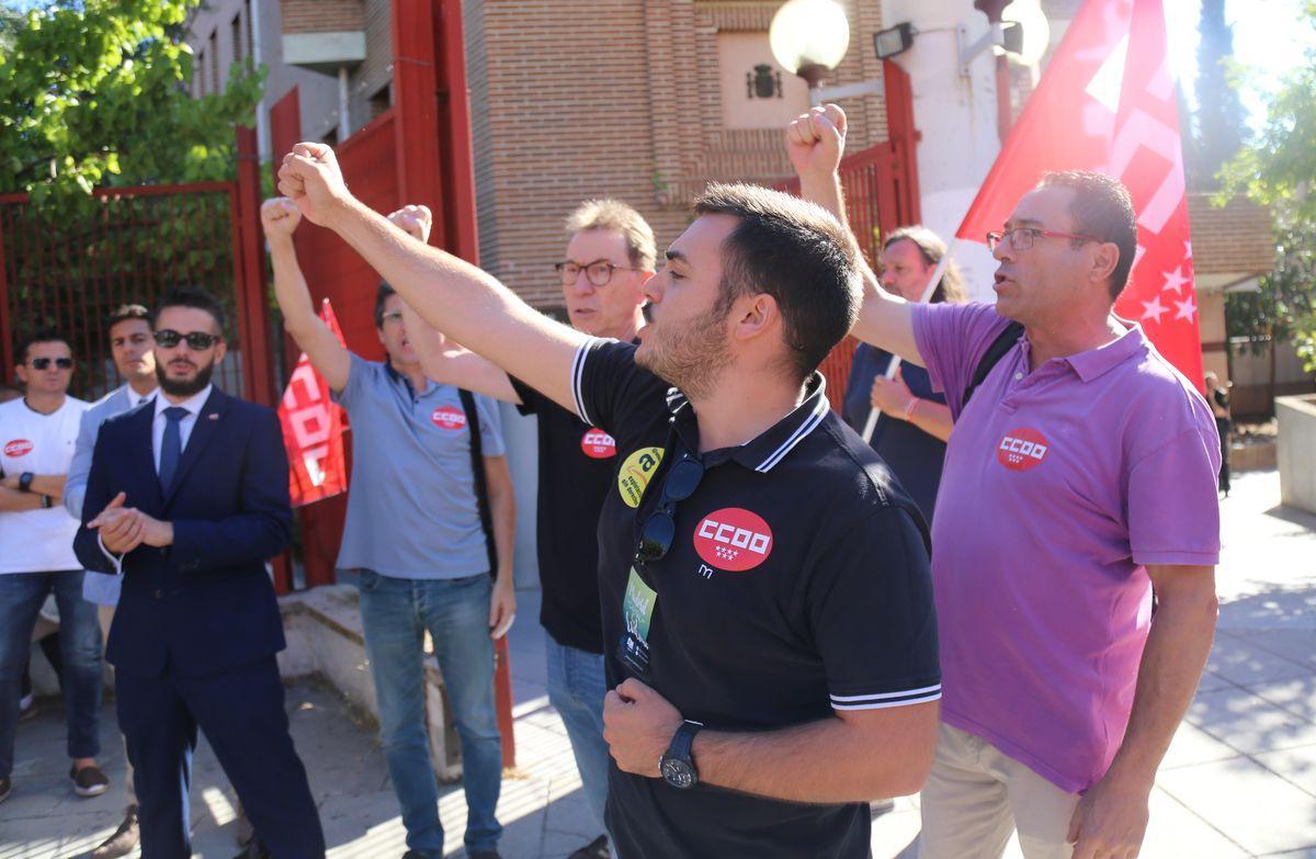 El compañero Hugo, en los Juzgados de Coslada