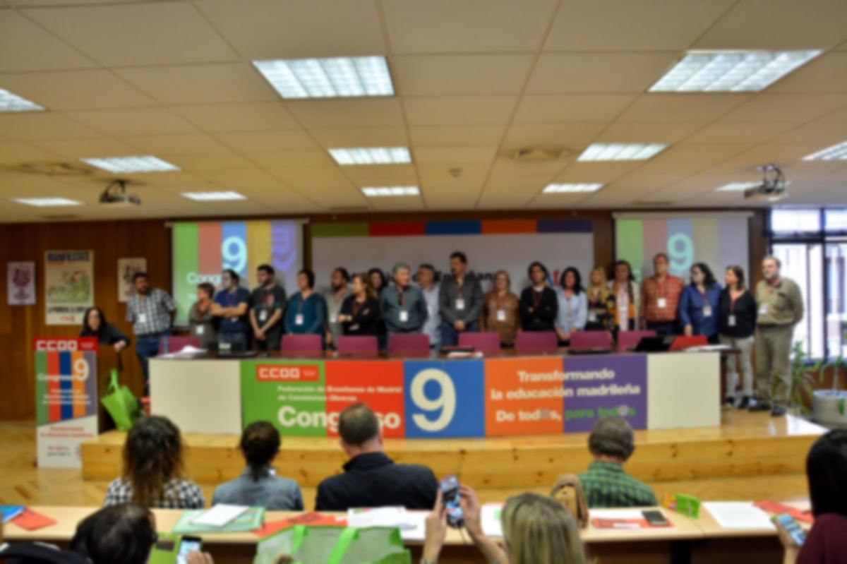 Ejecutiva de la Federación de Enseñanza de CCOO de Madrid