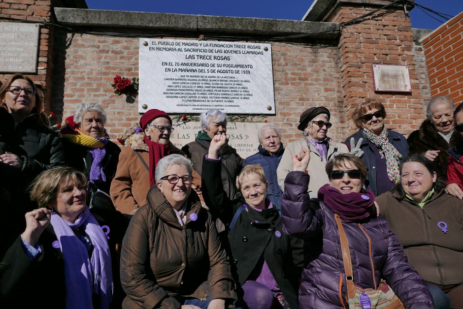 Día de la Mujer Trabajadora 2016 y homenaje a las Trece Rosas