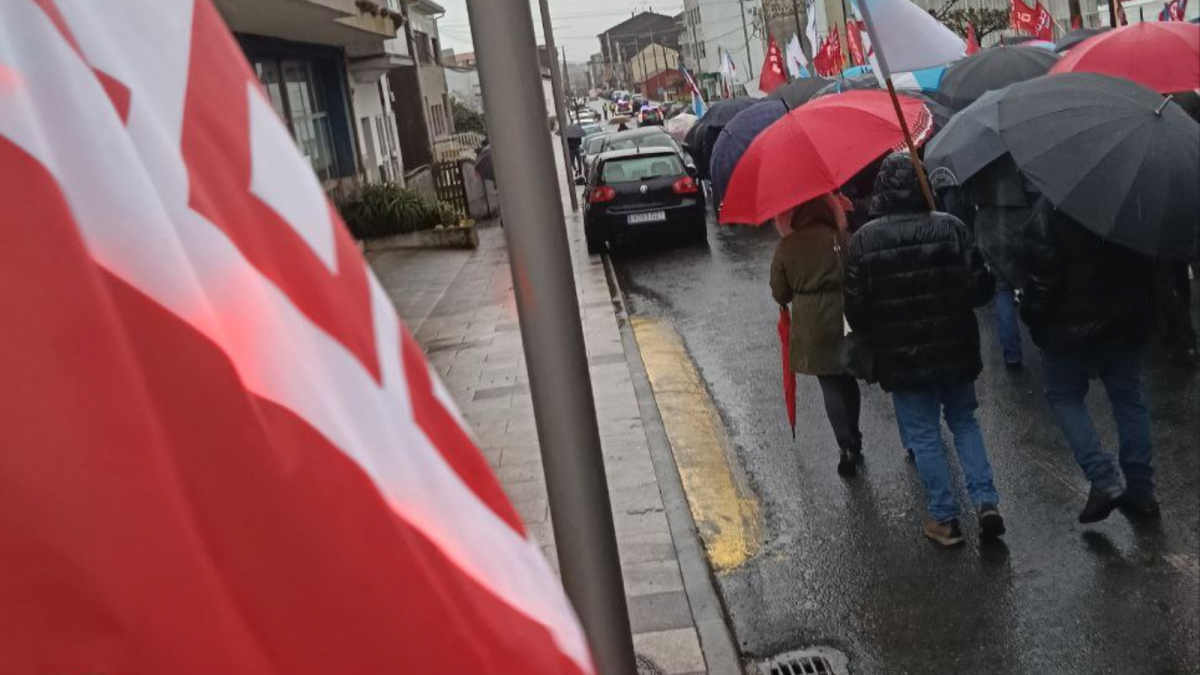 Manifestación Losán Galicia